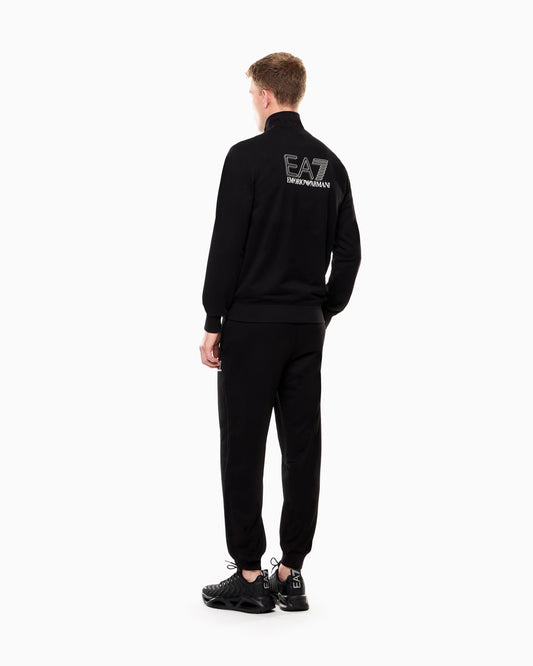 Tuta ARMANI stampa retro logo black