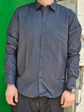 Camicia RICHMOND X nera logo lato cuore