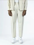 Coordinato SOLDIER con zip crema