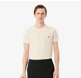 T-shirt Lacoste crema