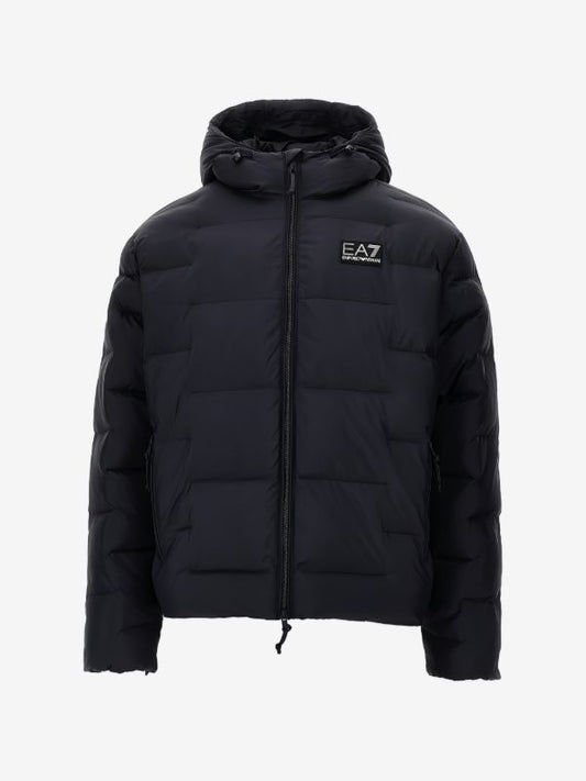 Giubbotto ARMANI NERO con logo lato cuore