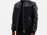 Giubbotto SOLDIER pelle e nylon