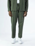 Coordinato SOLDIER con zip verde militare