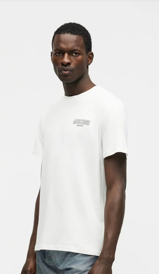 T-shirt MOSCHINO logo basic white