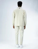 Coordinato SOLDIER con zip crema