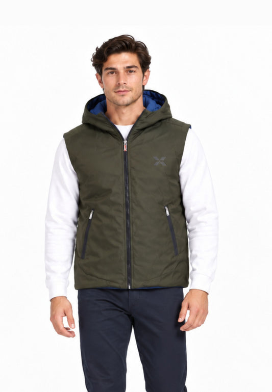 Smanicato RICHMOND DOUBLE FACE verde e blu