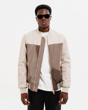 Giubbotto SOLDIER pelle e nylon