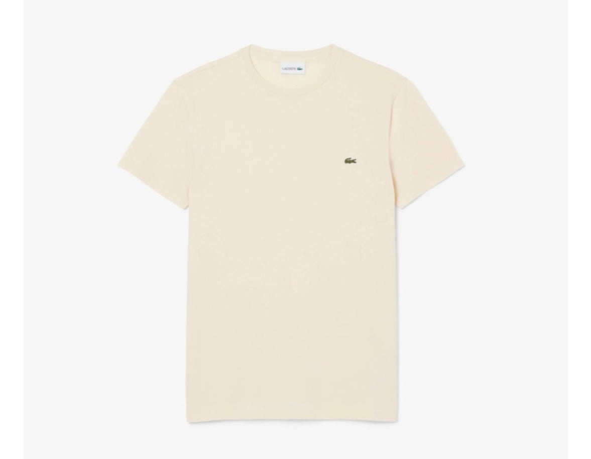 T-shirt Lacoste crema