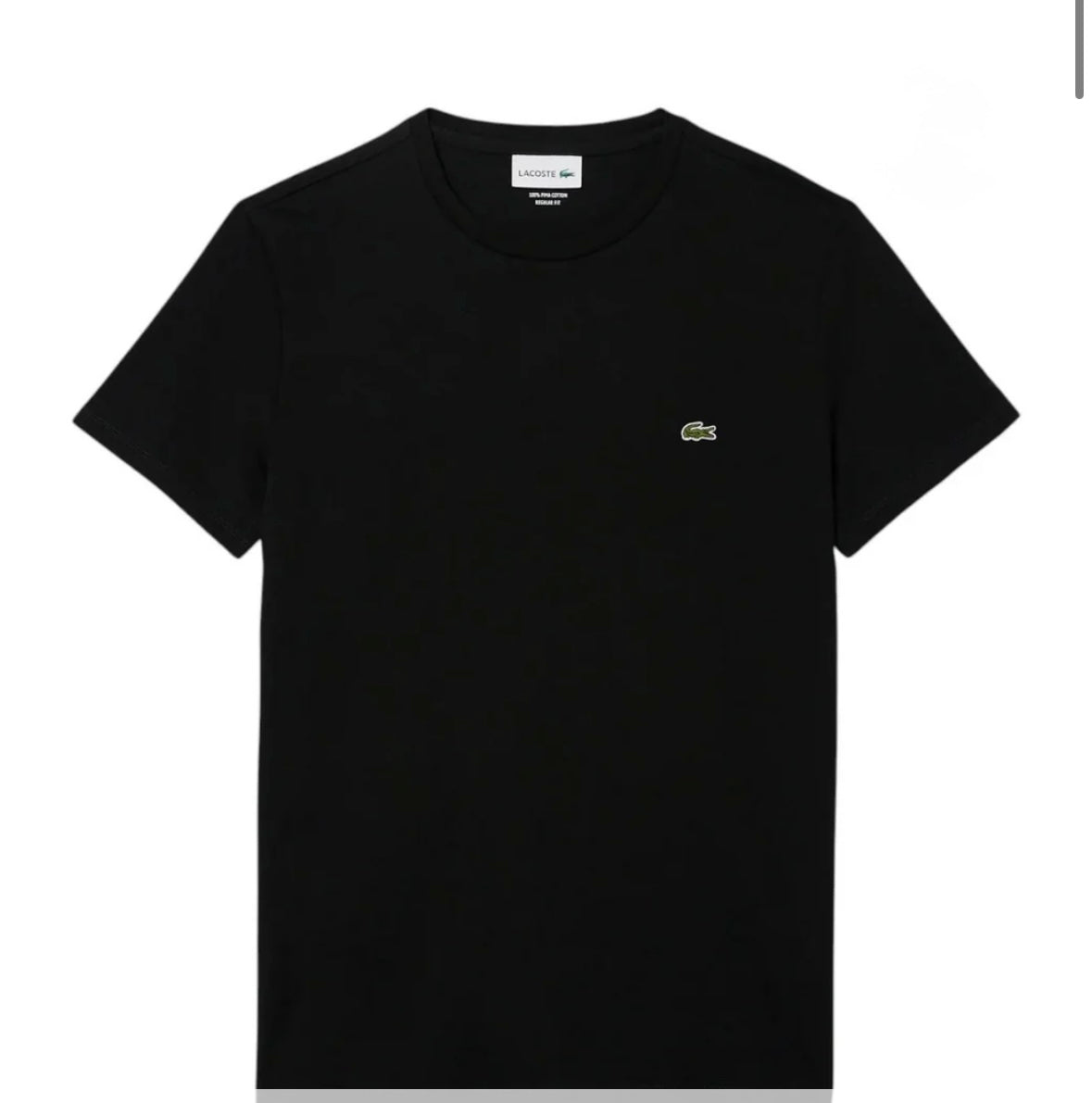 T-shirt Lacoste nera