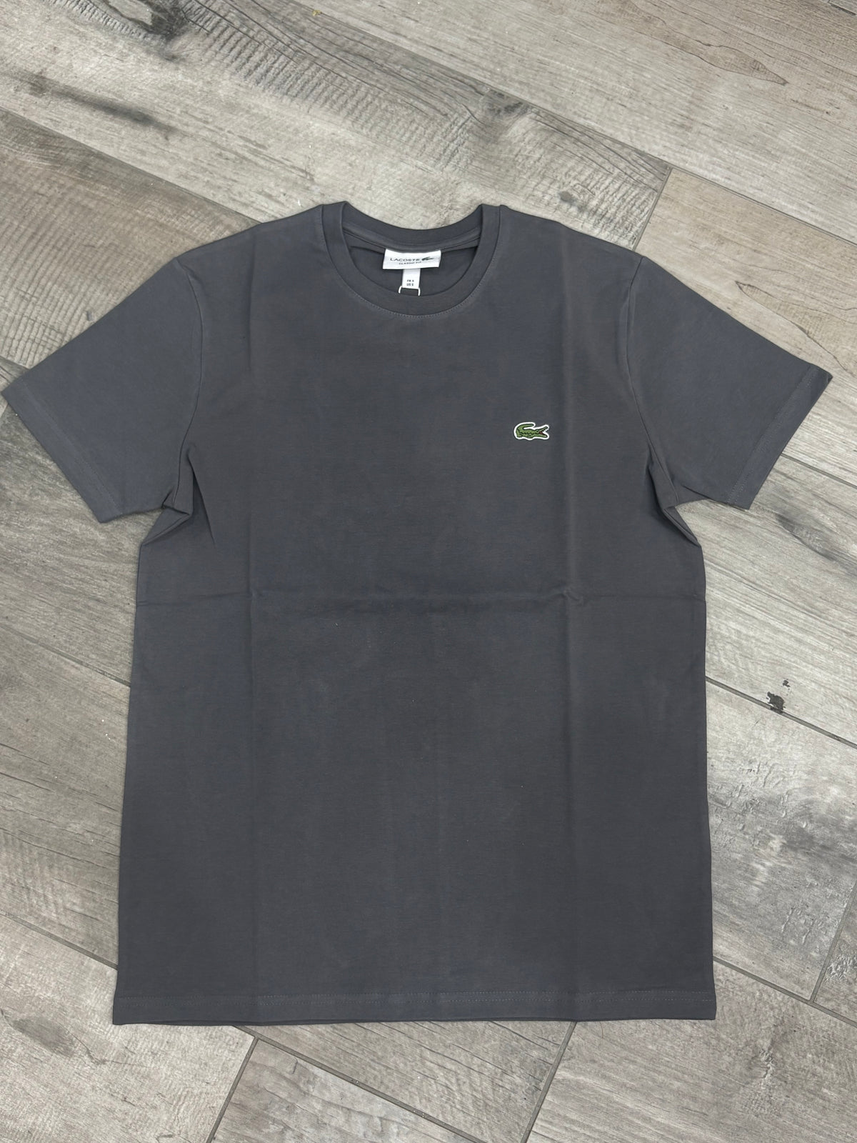 T-shirt Lacoste grigio scuro