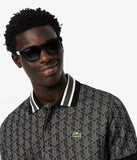 Polo Lacoste monogram black