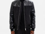 Giubbotto SOLDIER pelle e nylon