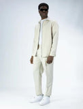 Coordinato SOLDIER con zip crema