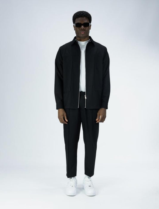 Coordinato SOLDIER con zip nero