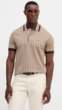 Polo Lacoste monogram beige