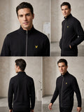 Felpa LYLE & SCOTT FELPATA VARI COLORI con zip