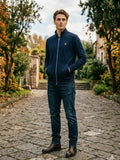 Felpa LYLE & SCOTT FELPATA VARI COLORI con zip