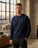 Felpa girocollo LYLE & SCOTT felpata VARI COLORI girocollo