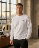 Felpa girocollo LYLE & SCOTT felpata VARI COLORI girocollo