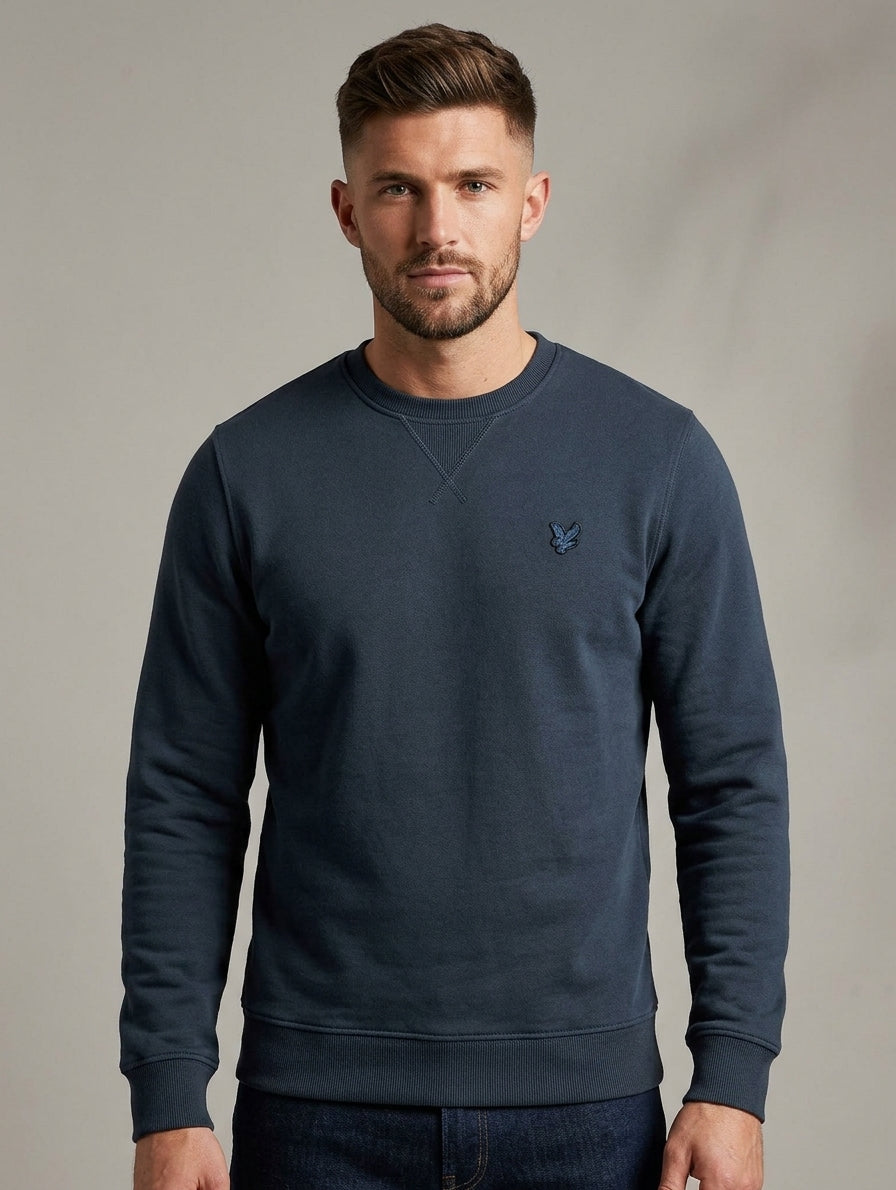 Felpa LYLE & SCOTT felpata vari colori tono su tono