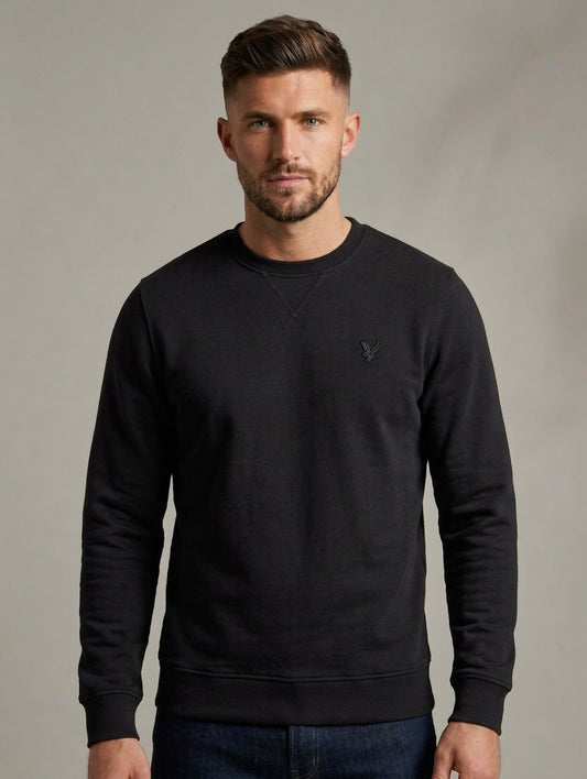 Felpa LYLE & SCOTT felpata vari colori tono su tono