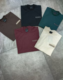 T-shirt MAISON 9 PARIS vari 2 con placchetta logo