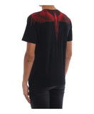 T-shirt BURLON ali sfumate rosse