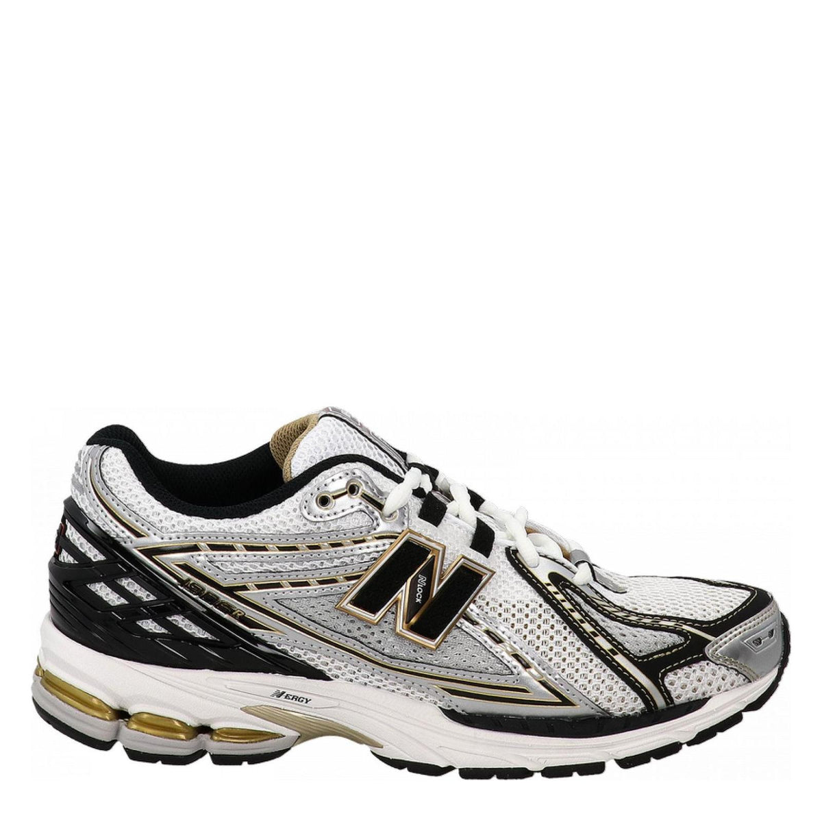 Scarpe NEW BALANCE 1906 bianco nero e oro