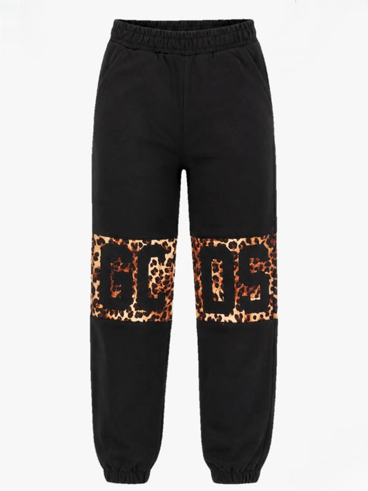 Pantalone GCDS DONNA effetto animalier