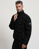 Giubbotto ARMANI MONOGRAM nero