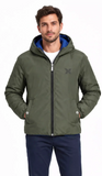 Giubbotto RICHMOND DOUBLE FACE verde/ blu