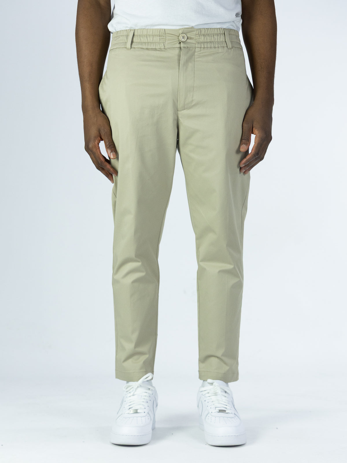 Pantalone cotone SOLDIER fango