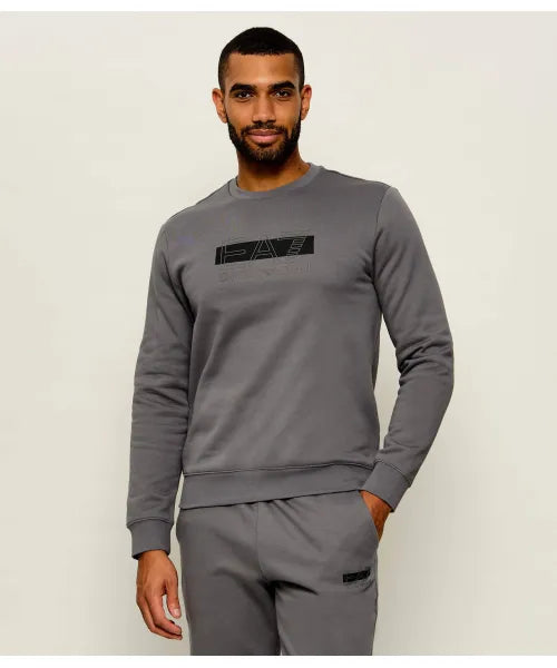 Tuta completa ARMANI grigio con logo gommato
