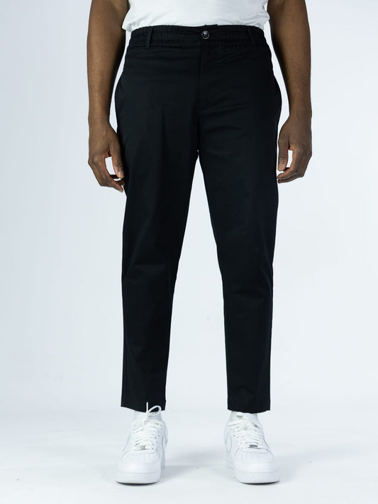 Pantalone cotone SOLDIER nero
