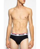 Tripack MOSCHINO slip black