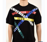 T-shirt ICON BLACK interamente stampata