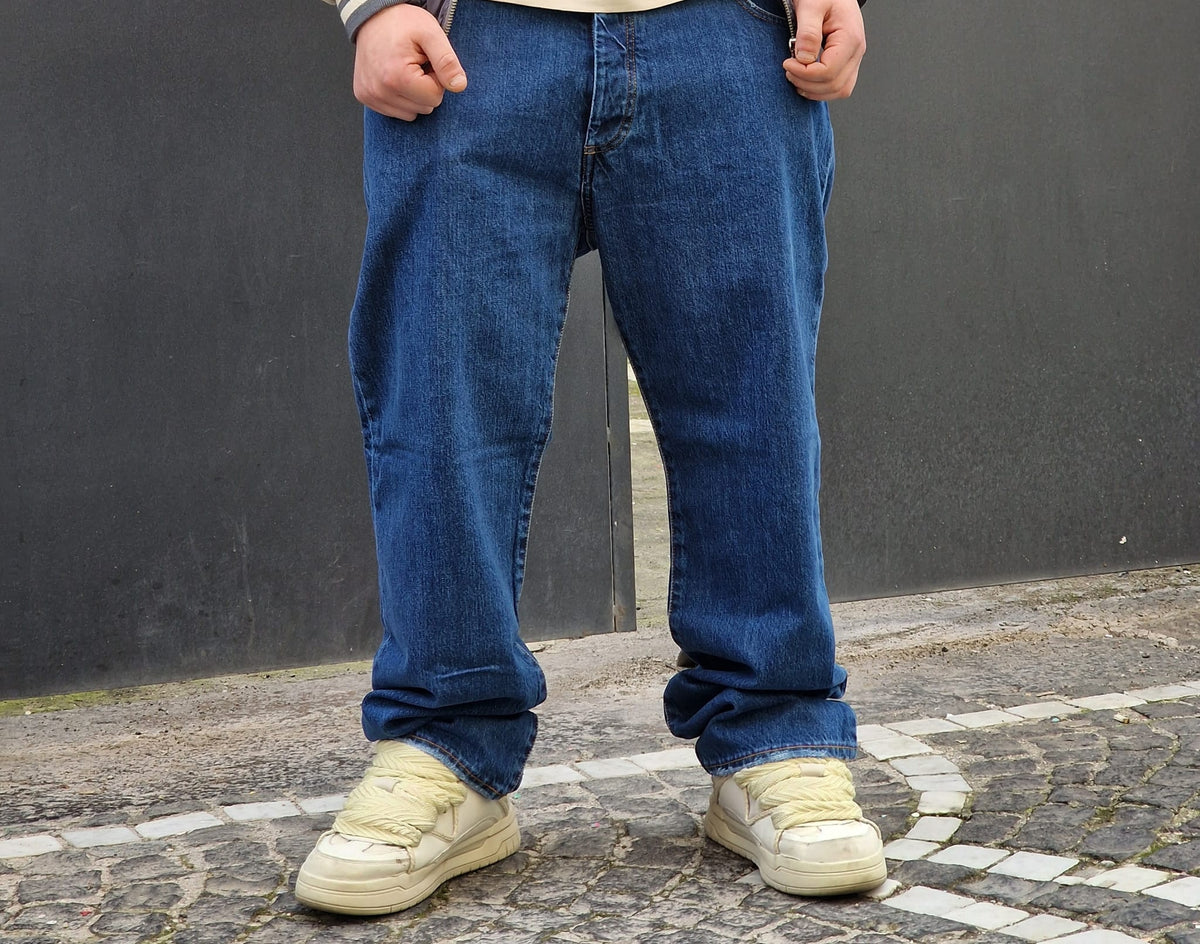 Jeans 2.0 vestibilità comoda,baggy,basic, lavaggio 0..