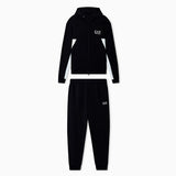 Tuta ARMANI black logo a rilievo