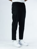 Pantalone cotone SOLDIER nero