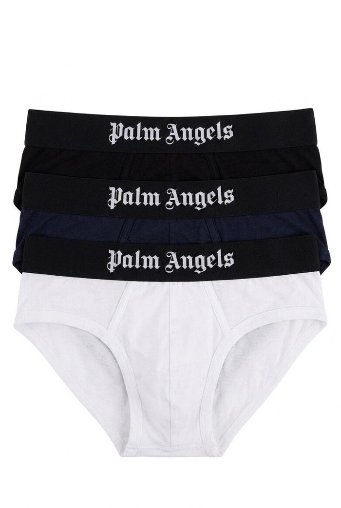 Slip tripack PALM ANGELS black White e navy