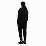 Tuta ARMANI black logo a rilievo