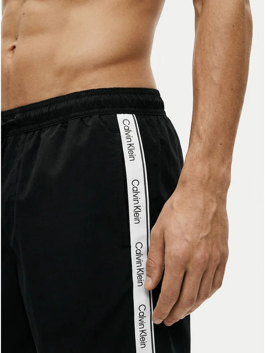 Costume CALVIN KLEIN black banda monogram laterale