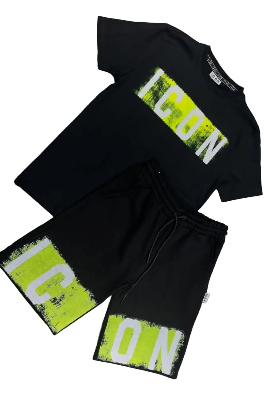 Completo ICON black logo fluo