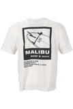 T-shirt ARMANI white logo Malibu