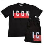 Completo ICON banda logata Red e white
