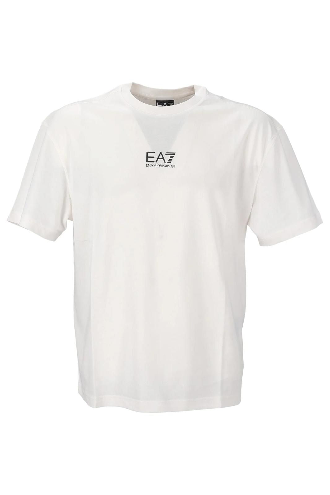 T-shirt ARMANI white logo Malibu