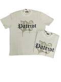 T-shirt PATRIOT sabbia stampa avanti