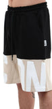 Completo ICON black and beige logo bianco