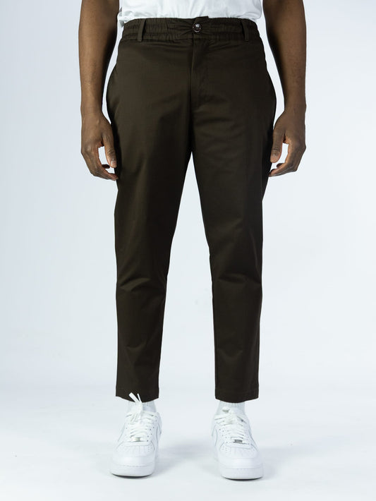 Pantalone cotone SOLDIER marrone