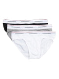 Tripack DISQUARED2 slip nero bianco e grigio